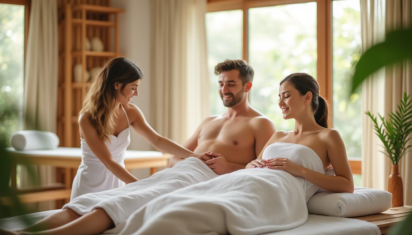 apprenez les techniques essentielles des massages à deux pour approfondir votre connexion et maîtriser l'art du toucher en duo grâce à nos cours spécialisés.