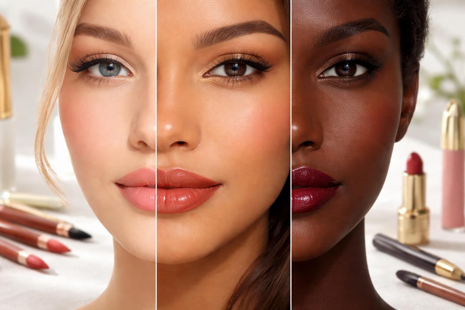 découvrez comment choisir le contour des lèvres idéal qui mettra en valeur votre teint, avec des conseils adaptés à chaque couleur de peau pour un maquillage parfait.