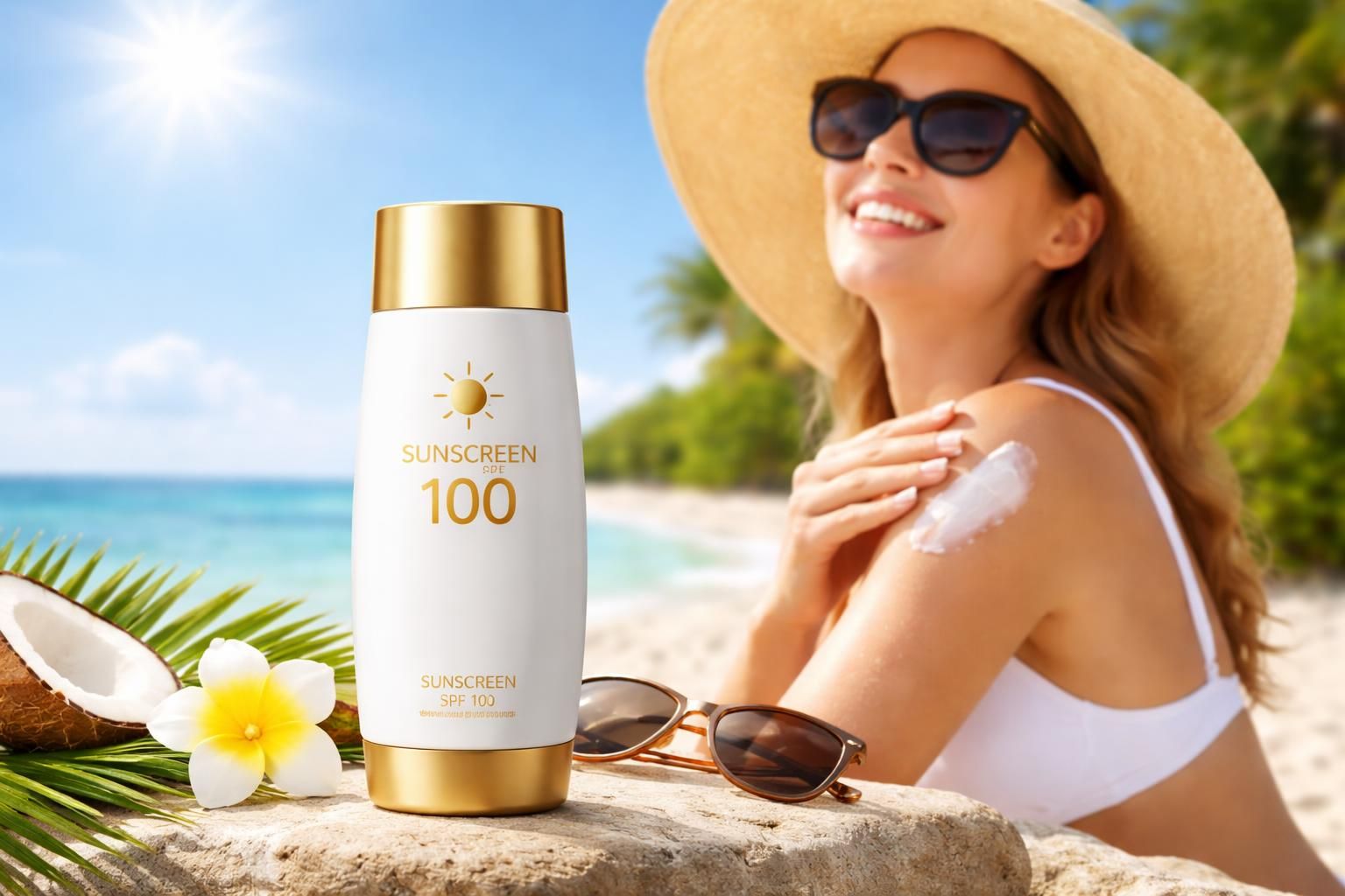 découvrez l'écran total indice 100, votre protection optimale contre les coups de soleil pour profiter du soleil en toute sécurité.