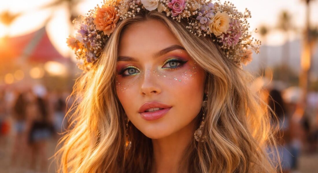 découvrez notre guide complet pour un maquillage coachella bohème et coloré, parfait pour briller lors du festival avec un look tendance et éclatant.