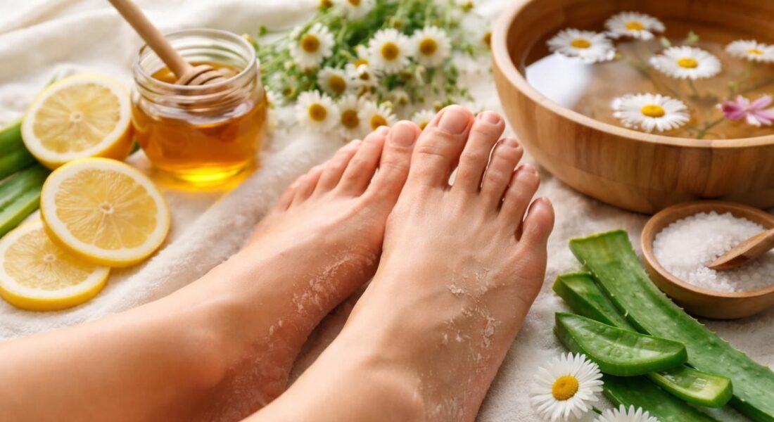 découvrez des astuces naturelles efficaces pour soigner les pieds qui pèlent et retrouver des pieds doux et hydrater au quotidien.