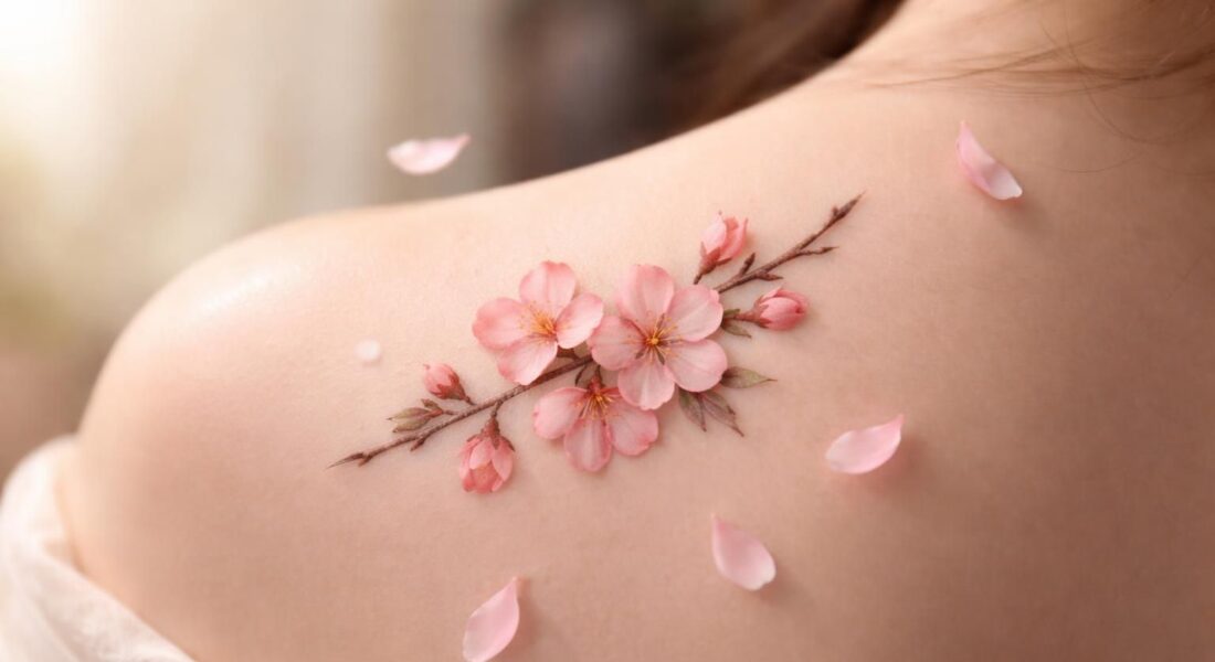 découvrez la signification du tatouage de la fleur de cerisier, un symbole puissant de beauté éphémère et de renouveau, apprécié pour son élégance et sa poésie.