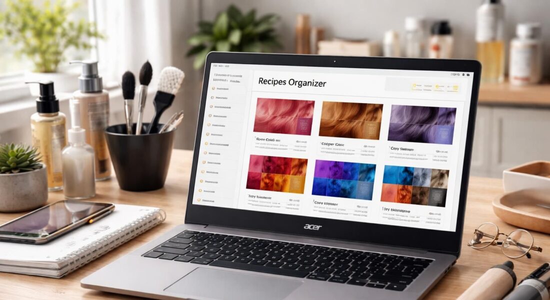 découvrez comment archiver et organiser vos recettes de couleur de coiffure facilement sur un pc portable acer, pour un accès rapide et efficace.