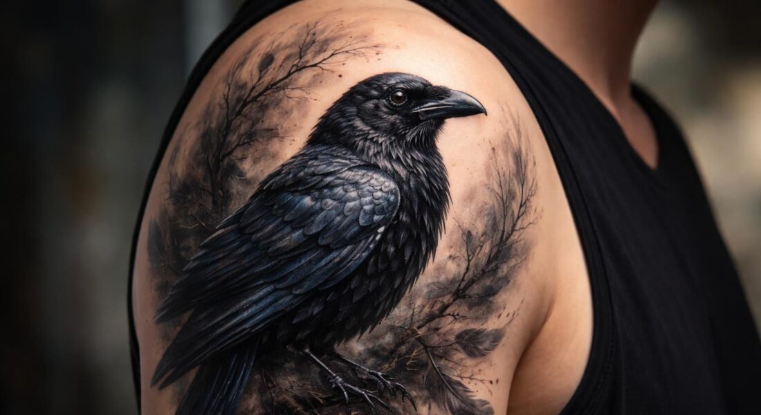 découvrez la signification profonde du tatouage du corbeau, un choix populaire parmi les amateurs d'art corporel, et explorez ses symboliques et inspirations culturelles.