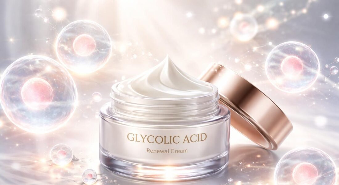 découvrez les bienfaits de l'acide glycolique, l'ingrédient clé pour un renouvellement cellulaire efficace et une peau éclatante de santé.