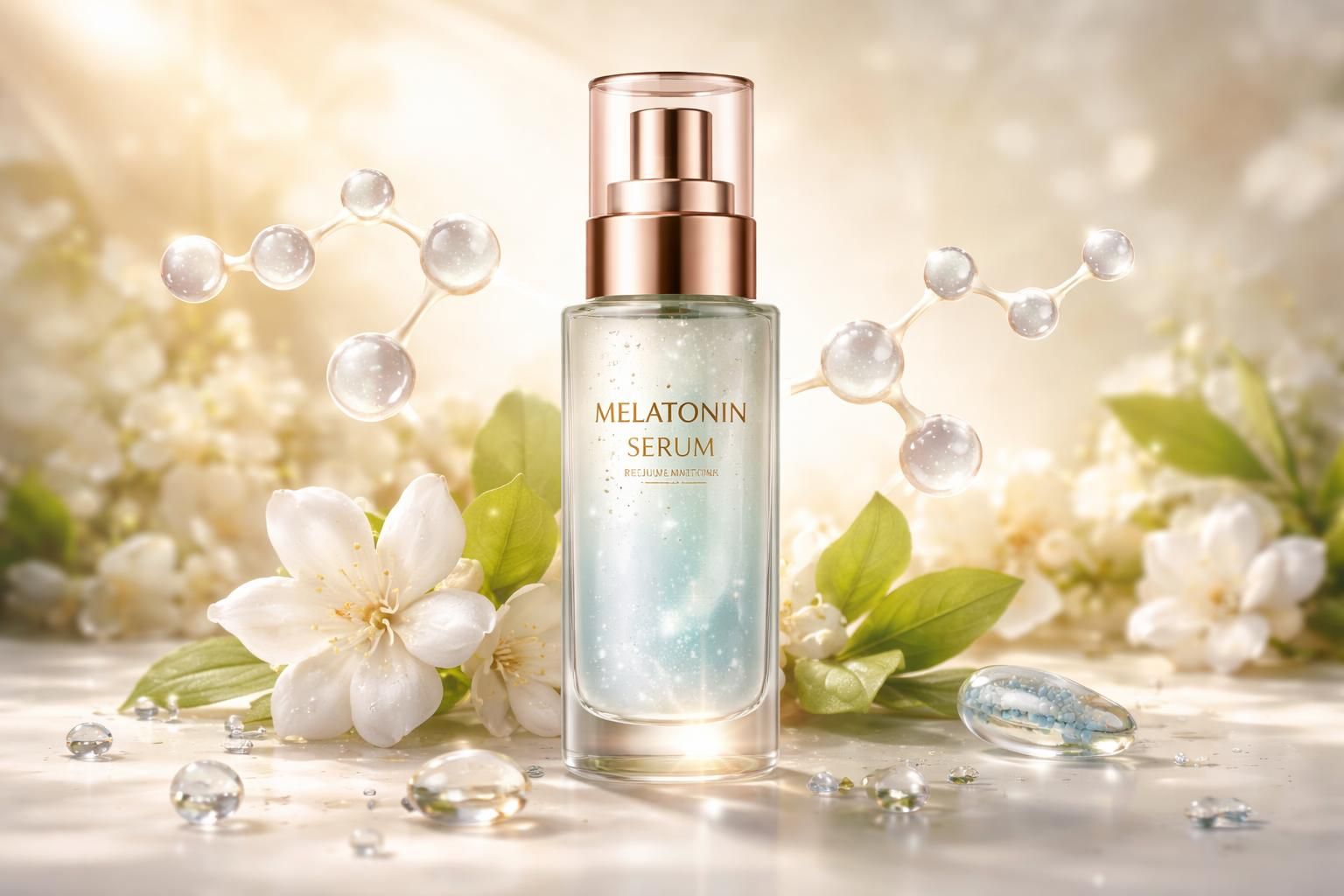 découvrez comment la mélatonine transforme les soins de la peau grâce à ses propriétés anti-âge et régénérantes, l'ingrédient miracle des cosmétiques modernes.