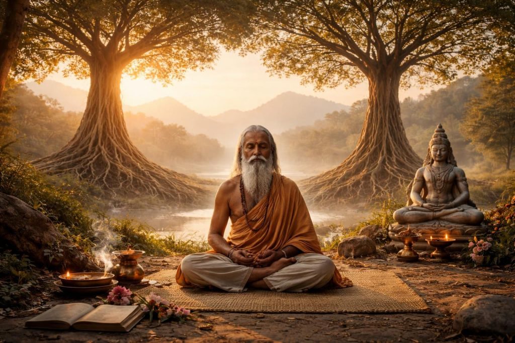 explorez les liens profonds entre la philosophie samkhya et la pratique du yoga dans la tradition indienne, en découvrant leurs concepts clés et leur influence réciproque.