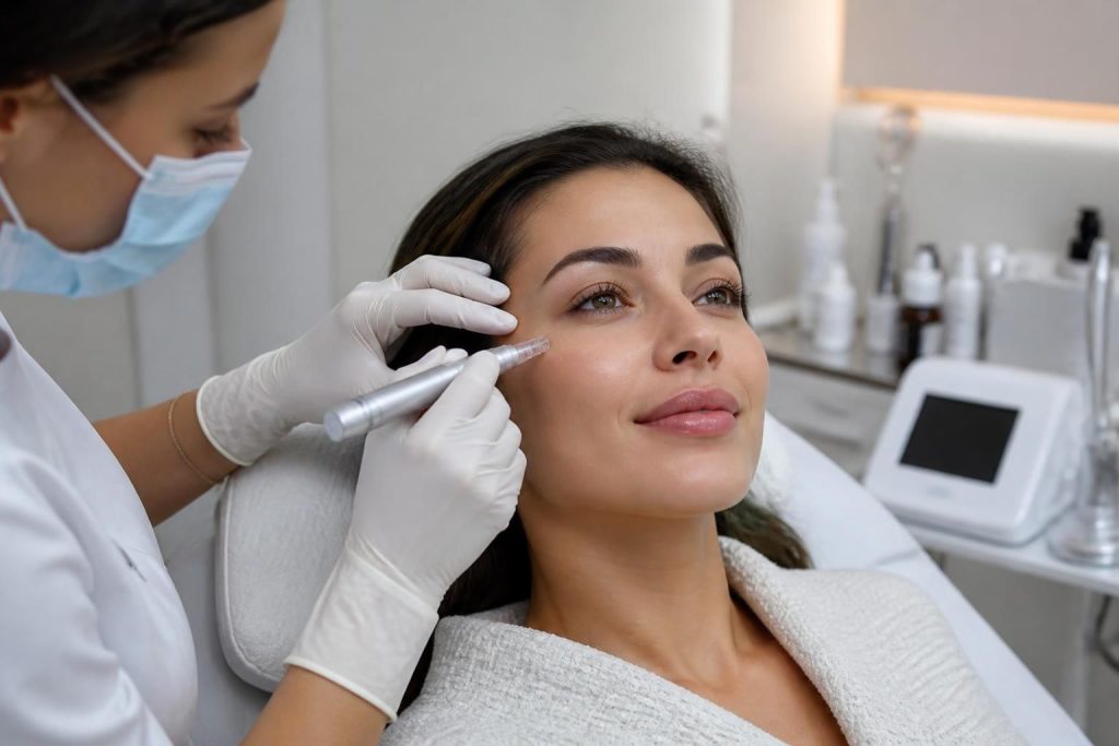découvrez comment le microneedling peut atténuer les cernes et redonner éclat et jeunesse à votre regard grâce à notre guide complet.