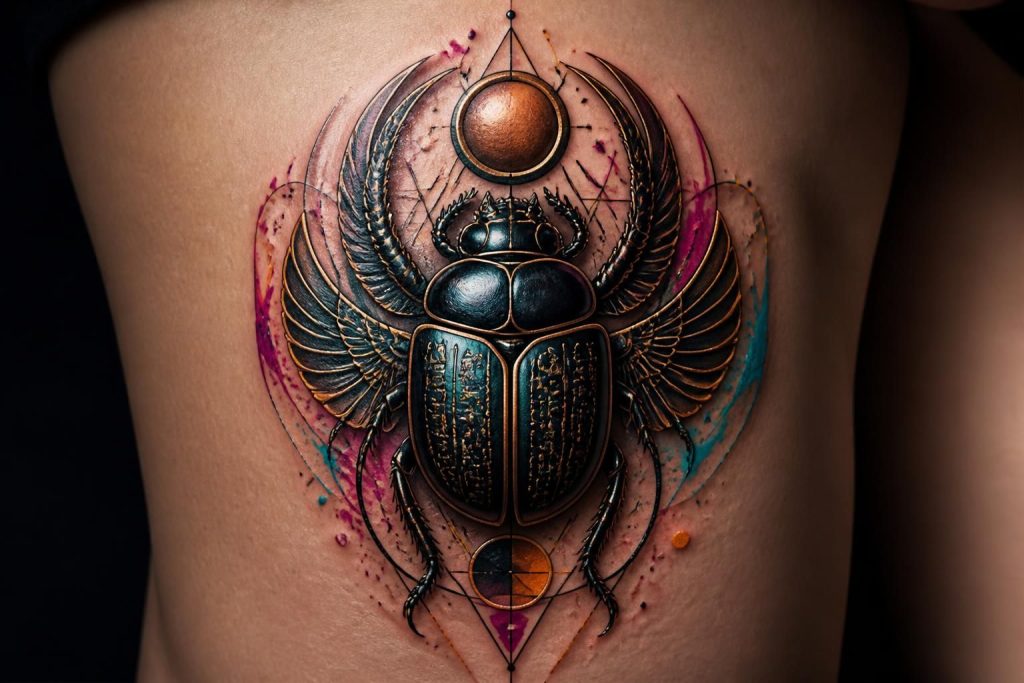 découvrez le tatouage du scarabée égyptien, un symbole puissant qui allie l'histoire ancienne à l'art moderne pour un design unique et significatif.