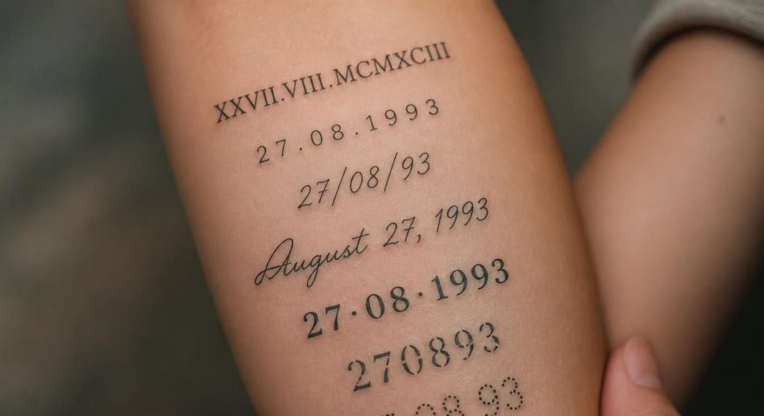 découvrez les meilleures techniques de tatouage pour représenter chiffres et dates de naissance avec style et précision.